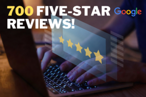 Brooke Training earns 700 five-star Google reviews.
